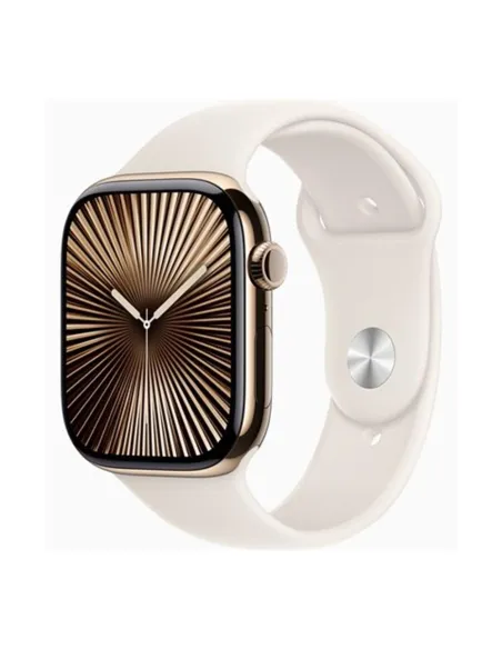 Smartwatch apple watch series 10 gps + cell 46mm golden titanium m - l