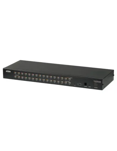 ATEN Switch KVM Cat 5 multi-interfaz de 32 puertos