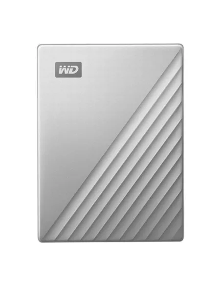 Disco duro externo hdd wd western digital 5tb my passport ultra for mac usb tipo c plata