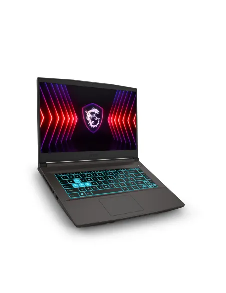 MSI Thin A15 B7UC-433XES AMD Ryzen™ 5 7535HS Portátil 39,6 cm (15.6") Full HD 16 GB DDR5-SDRAM 512 GB SSD NVIDIA GeForce RTX