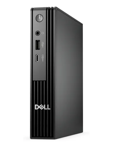 DELL Pro QCM1250 Intel® Core™ i3 i3-14100T 8 GB DDR5-SDRAM 512 GB SSD Windows 11 Pro Micro PC Mini PC Negro