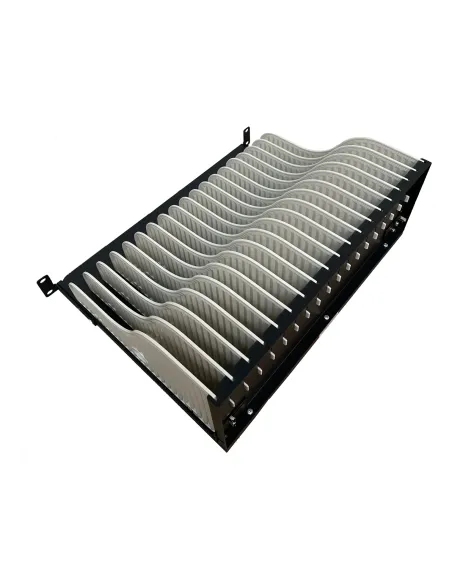 Ewent EW1720 organizador para estación de carga Acrilonitrilo butadieno estireno (ABS), Metal, Plástico Negro, Blanco