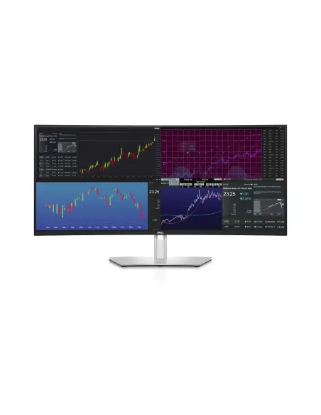 DELL UltraSharp U3824DW LED display 95,2 cm (37.5") 3840 x 1600 Pixeles Wide Quad HD+ LCD Negro, Plata