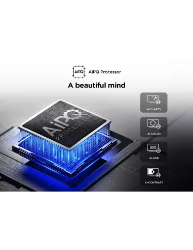 TCL P7K 43P7K Televisor 109,2 cm (43") 4K Ultra HD Smart TV Wifi Metálico 430 cd   m²