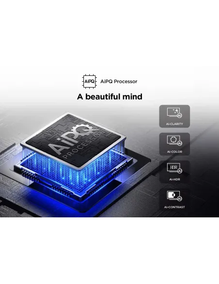 TCL P7K 43P7K Televisor 109,2 cm (43") 4K Ultra HD Smart TV Wifi Metálico 430 cd   m²