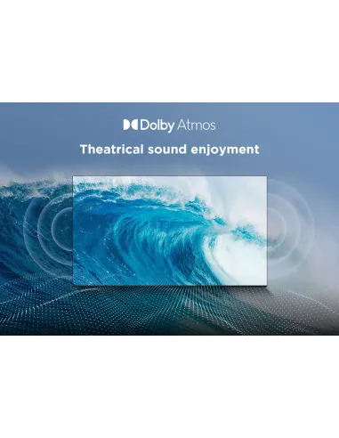 TCL P7K 43P7K Televisor 109,2 cm (43") 4K Ultra HD Smart TV Wifi Metálico 430 cd   m²