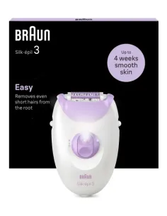 Braun Silk-épil 3 3-000 20 pinzas Púrpura, Blanco