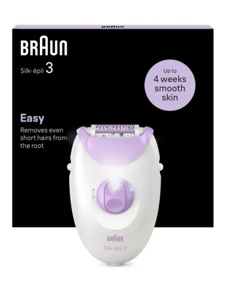 Braun Silk-épil 3 3-000 20 pinzas Púrpura, Blanco