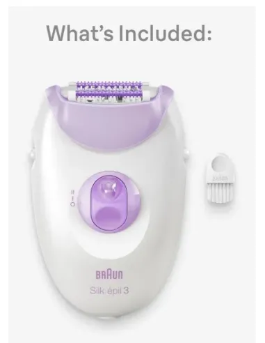 Braun Silk-épil 3 3-000 20 pinzas Púrpura, Blanco