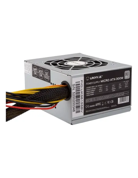 UNYKAch SFX 300W unidad de fuente de alimentación 20+4 pin ATX Plata UNYKAch SFX 300W unidad de fuente de alimentación 20+4 pin ATX Plata