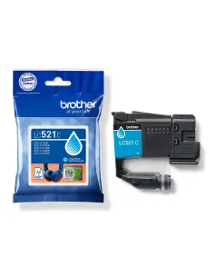 Brother LC521C cartucho de tinta 1 pieza(s) Original Cian 2
