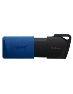 Kingston Technology DataTraveler 64GB USB3.2 Gen 1 Exodia M (Negro + Azul) - 2 Pieces
