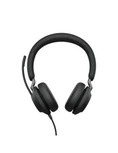 Jabra 24189-989-899 auricular y casco Auriculares Alámbrico Diadema Llamadas Música USB Tipo C Negro