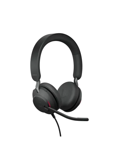 Jabra 24189-989-899 auricular y casco Auriculares Alámbrico Diadema Llamadas Música USB Tipo C Negro