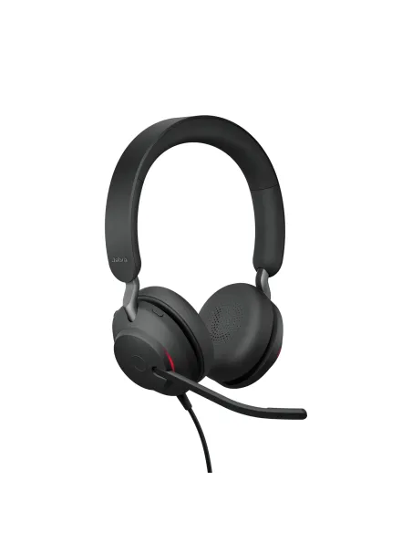 Jabra 24189-989-899 auricular y casco Auriculares Alámbrico Diadema Llamadas Música USB Tipo C Negro