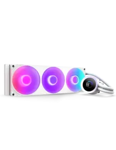 NZXT Kraken Plus 360 RGB Procesador Sistema de refrigeración líquida todo en uno Blanco 1 pieza(s)