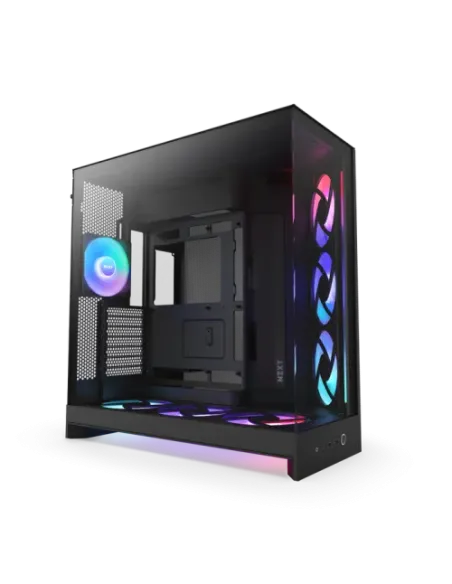NZXT H9 Flow RGB+ Midi Tower Negro