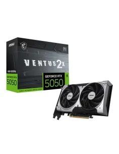 MSI GEFORCE RTX 5050 8G VENTUS 2X OC tarjeta gráfica NVIDIA 8 GB GDDR6