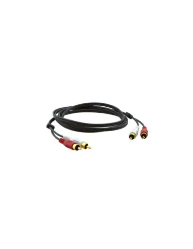 Kramer Electronics 2xRCA, M/M, 1.8m cable de audio 1,8 m RCA Negro