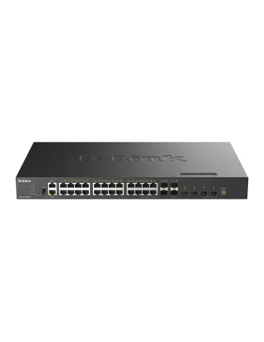 D-Link DXS-3410-32XY switch Gestionado L3 Fast Ethernet (10 100) Negro