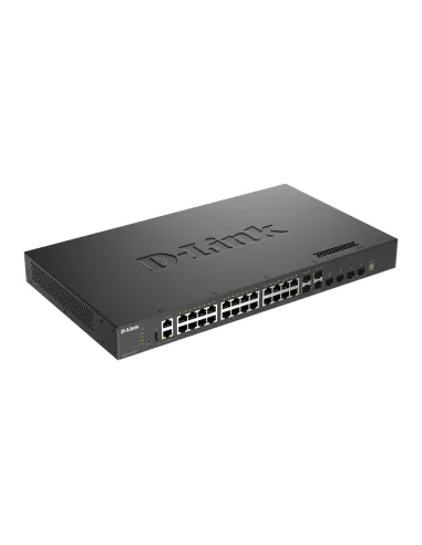 D-Link DXS-3410-32XY switch Gestionado L3 Fast Ethernet (10 100) Negro