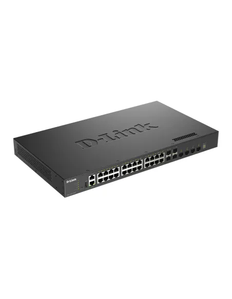 D-Link DXS-3410-32XY switch Gestionado L3 Fast Ethernet (10 100) Negro