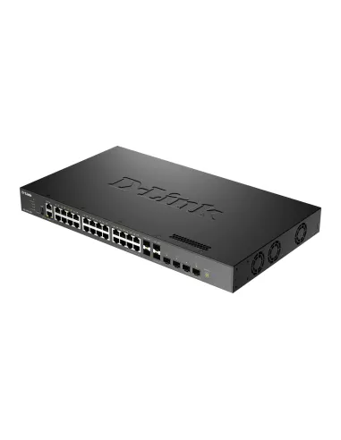 D-Link DXS-3410-32XY switch Gestionado L3 Fast Ethernet (10 100) Negro