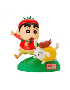 Figura banpresto crayon shinchan vignette vegetable costume 10cm