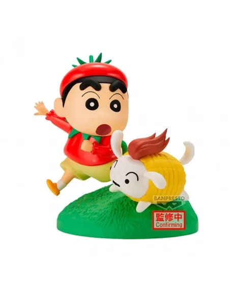 Figura banpresto crayon shinchan vignette vegetable costume 10cm