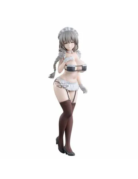Figura banpresto uzaki - chan wants to hang out! glitter & glamours uzaki tsuki maid ver. 27cm Figura banpresto uzaki - chan wants to hang out! glitter & glamours uzaki tsuki maid ver. 27cm