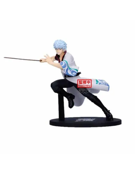 Figura banpresto gintama vibration stars gintoki sakata 20th anniversary ver. 17cm