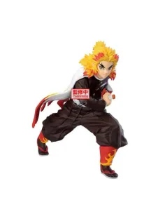 Figura banpresto demon slayer kimetsu no yaiba maximatic kyojuro rengoku 16cm