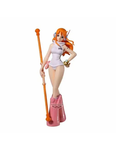 Figura banpresto one piece the shukko nami egghead ver. 16cm