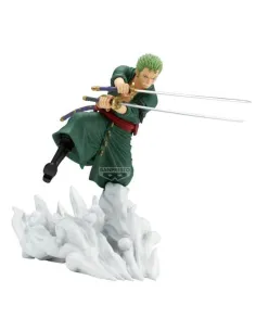 Figura banpresto one piece senkozekkei roronoa zoro egghead ver. 15cm