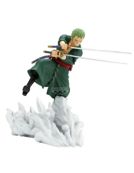 Figura banpresto one piece senkozekkei roronoa zoro egghead ver. 15cm Figura banpresto one piece senkozekkei roronoa zoro egghead ver. 15cm