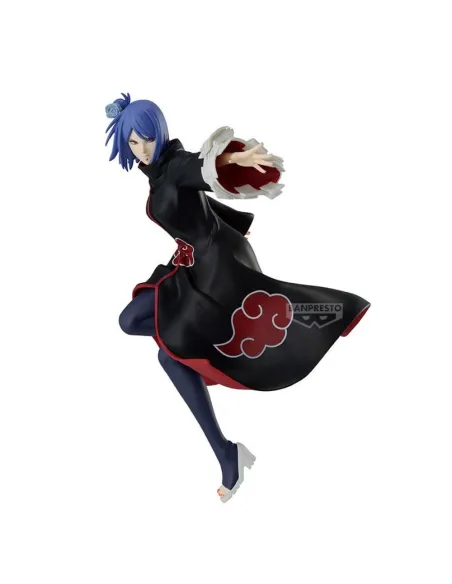 Figura banpresto naruto shippuden vibration stars konan 15cm