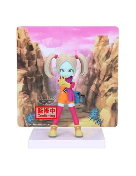 Figura banpresto dragon ball daima panzy con panel 13cm Figura banpresto dragon ball daima panzy con panel 13cm