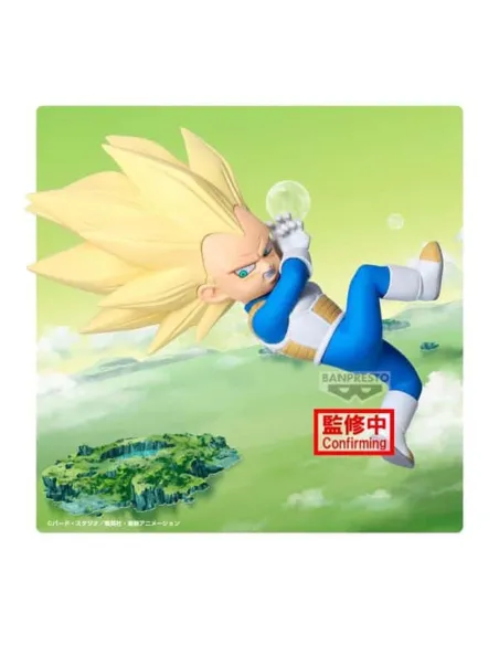 Figura banpresto dragon ball daima super saiyan 3 vegeta mini con panel 13cm Figura banpresto dragon ball daima super saiyan 3 vegeta mini con panel 13cm