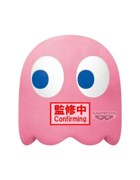 Peluche banpresto pac - man super big plush pinky 31cm