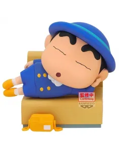 Figura banpresto crayon shinchan nakayoshi memories let's go to kindergarten with bochan shinnosuke 7cm