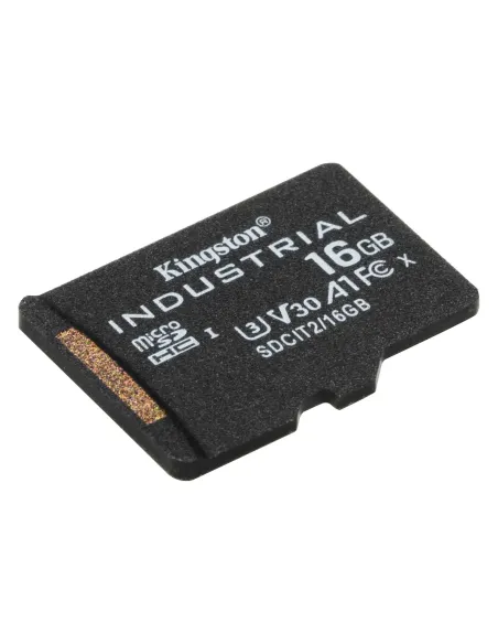 Kingston Technology Industrial 16 GB MicroSDHC UHS-I Clase 10