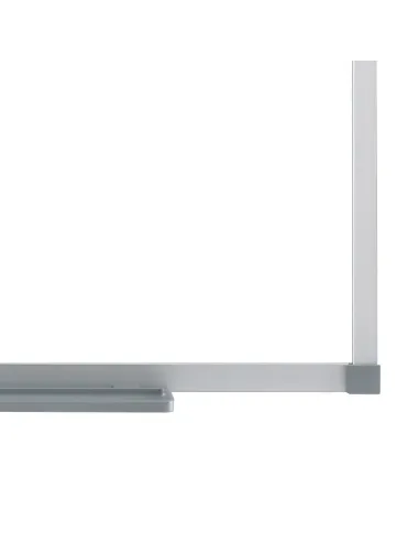 Nobo Pizarra blanca Basic magnética de acero 900x600 mm con marco básico