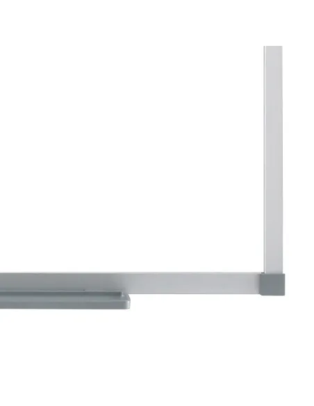 Nobo Pizarra blanca Basic magnética de acero 900x600 mm con marco básico