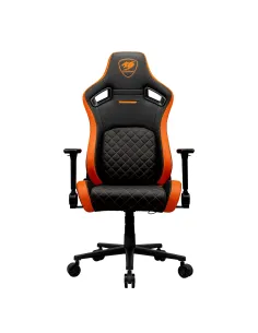 COUGAR Gaming CGR-DFL Silla para videojuegos de PC Asiento acolchado tapizado Negro, Naranja 2