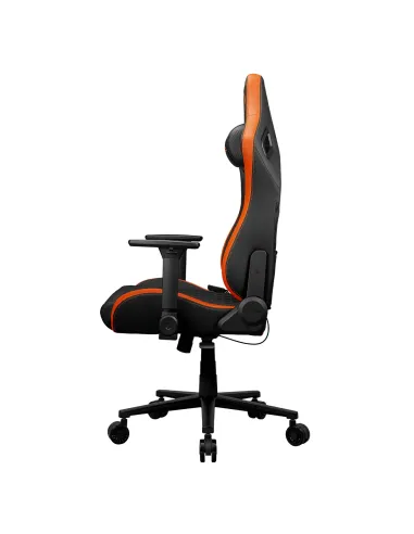 COUGAR Gaming CGR-DFL Silla para videojuegos de PC Asiento acolchado tapizado Negro, Naranja