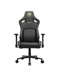 COUGAR Gaming CGR-DFL-GLB Silla para videojuegos de PC Asiento acolchado tapizado Negro, Oro 2