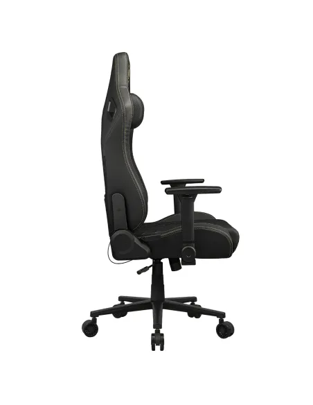 COUGAR Gaming CGR-DFL-GLB Silla para videojuegos de PC Asiento acolchado tapizado Negro, Oro