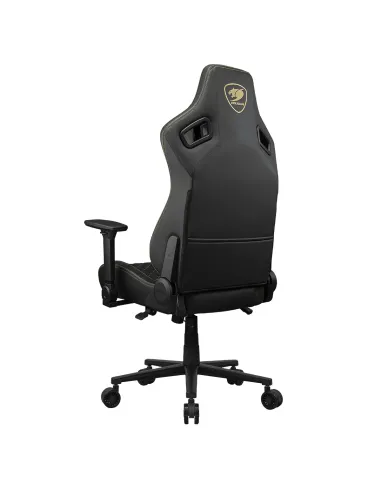 COUGAR Gaming CGR-DFL-GLB Silla para videojuegos de PC Asiento acolchado tapizado Negro, Oro