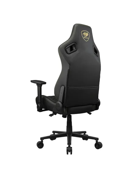 COUGAR Gaming CGR-DFL-GLB Silla para videojuegos de PC Asiento acolchado tapizado Negro, Oro