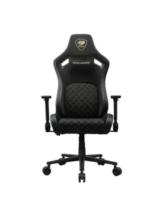 COUGAR Gaming CGR-DFF-GLB Silla para videojuegos de PC Asiento acolchado tapizado Negro, Oro